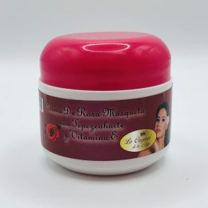 CREMA DE ROSA MOSQUETA CON TEPEZCOHUITE Y VITAMINA E | 60 G